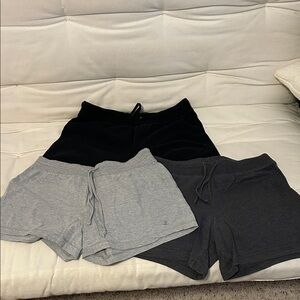 Champion Women's Athletic Shorts - Black, Gray, Dark Gray